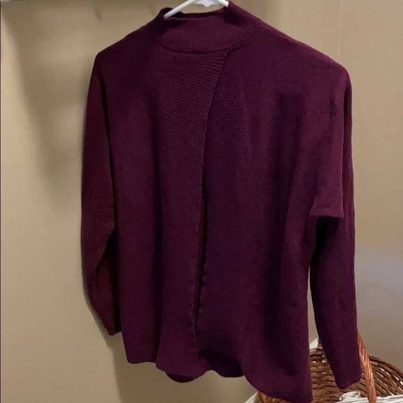 Plum colored sweater The Limited - Picture 2 of 3